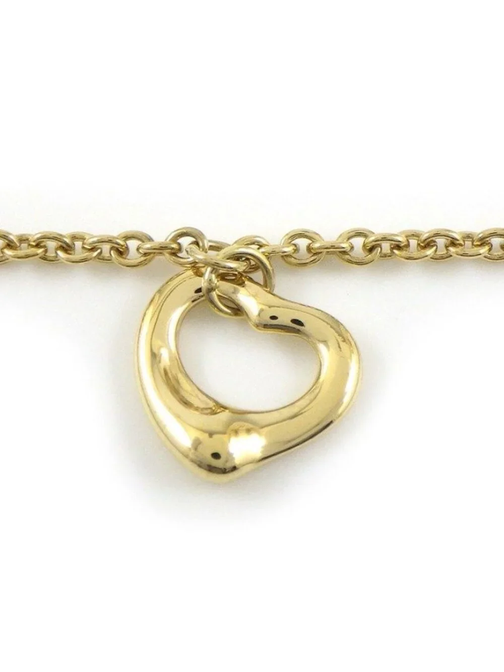 Tiffany & Co Bracelet Open Heart 18k Yellow Gold